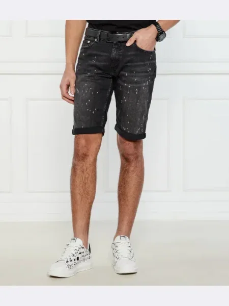 Karl Lagerfeld De blugi pantaloni scurți | negru