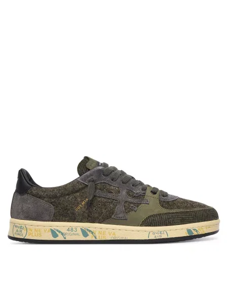 Sneakersy Premiata Bsktclay Bskt Clay Var Tmavě zelená