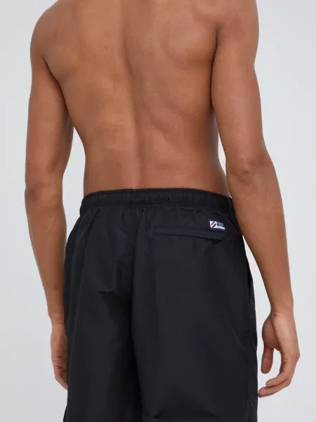 Scurt pantaloni Superdry negru