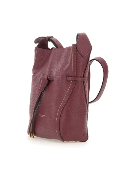 Body Gianni Chiarini skórzany różowy