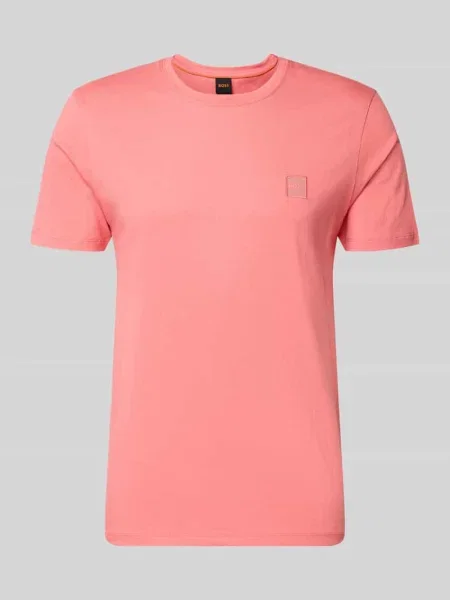 T-shirt o kroju regular fit z czystej bawełny model „TALES” Boss Orange