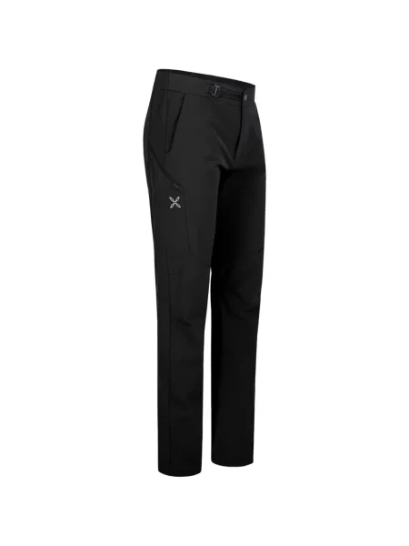 Pantaloni cargo Montura cu imagine negru