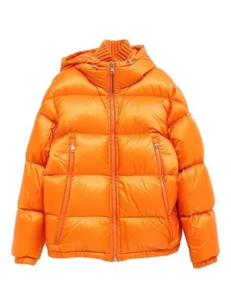 Geacă Moncler portocaliu
