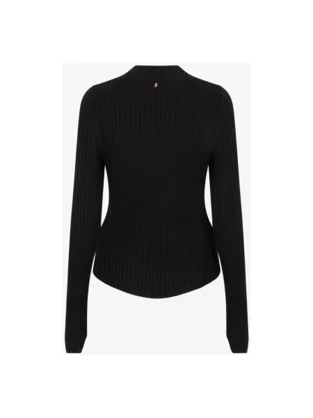 Sweter z golfem Ibana do golfa czarny