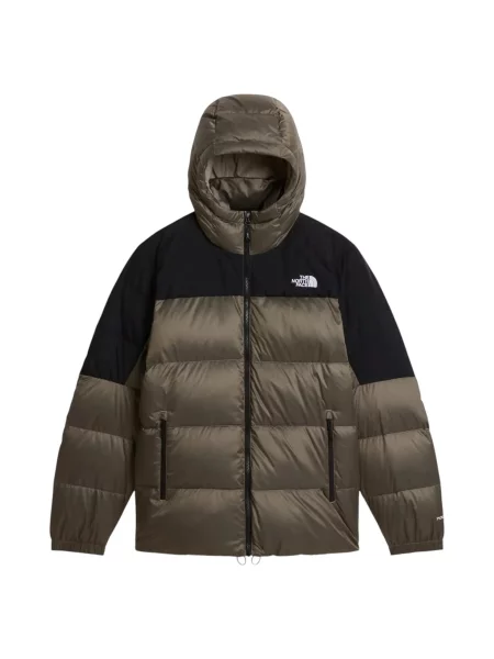The North Face Kurtka Puchowa z Kapturem Diablo Khaki M szara