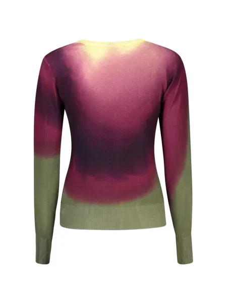 Pulover Desigual cu gradient violet