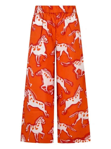 Spodnie dziecięce Stella Mccartney pomarańczowe