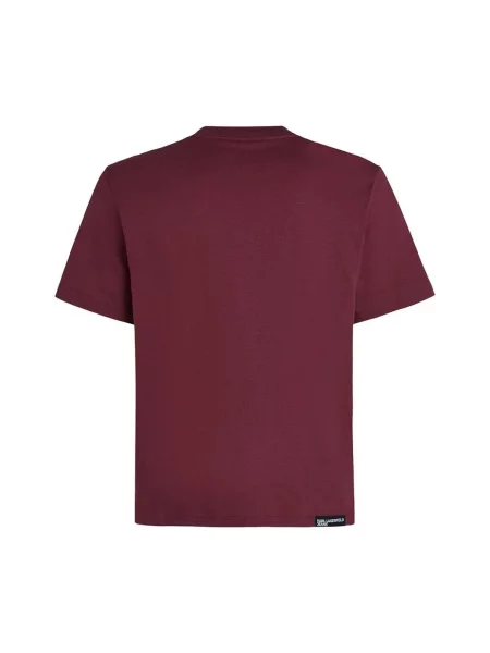 Majica Karl Lagerfeld bordo