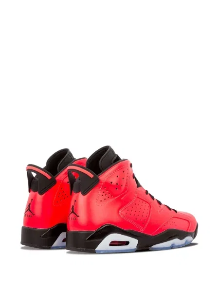 Sneakersy Jordan retro czerwone