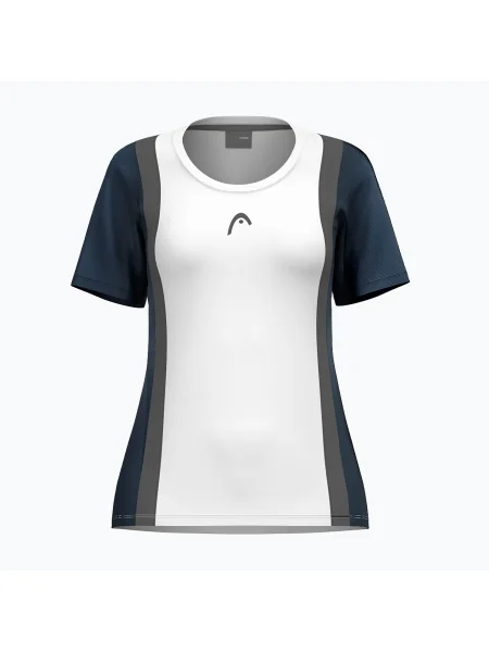 Tricou de tenis pentru femei HEAD Club 25 Tech W navy/white alb