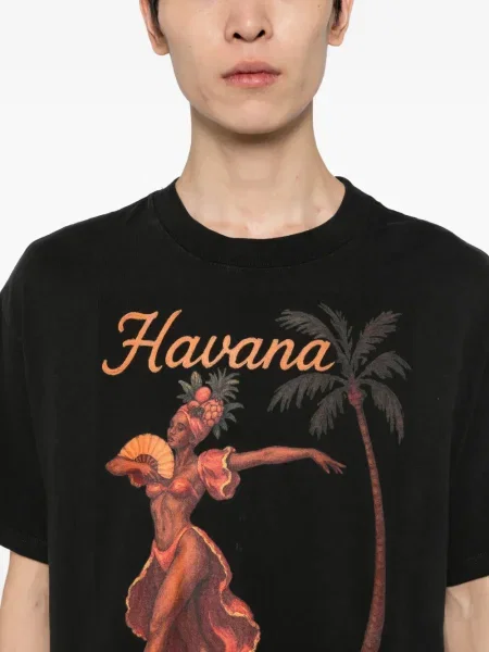 Tricou Melt cu imagine negru