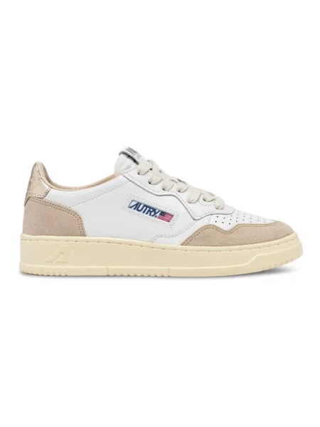 Sneakersy Autry skórzane białe