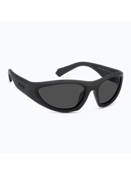 Okulary przeciwsłoneczne Polaroid PLD matte black/grey polarized czarne