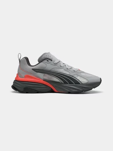 Жіночі Кросівки повсякденні PUMA Fade Nitro V2 Running комбінований верх сірий