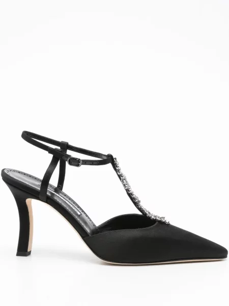 Sandale Manolo Blahnik negru