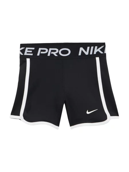 NIKE Pantaloni sport negru alb