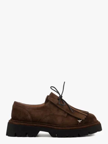 Замшеві Туфлі LeBERDES коричневий