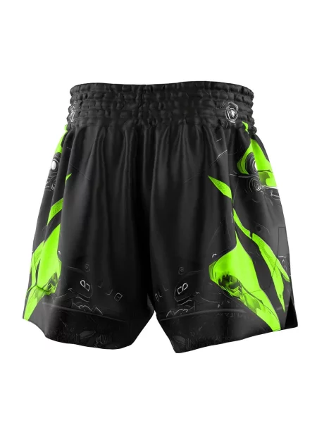 Spodenki Muay Thai EXTREME HOBBY IRON FORCE zielone