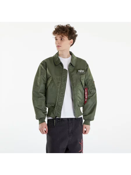 Kurtka Alpha Industries zielona