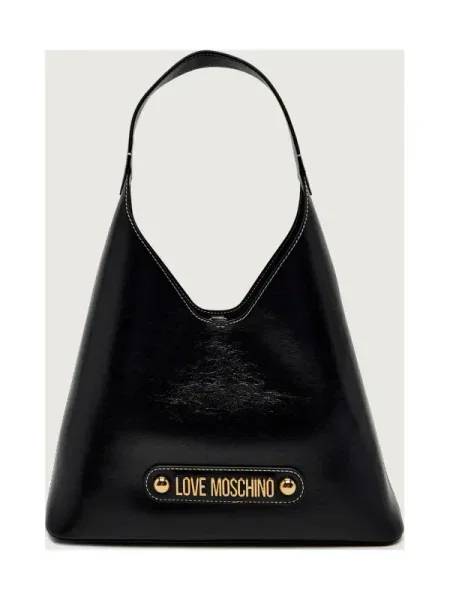 Geanta hobo Love Moschino negru