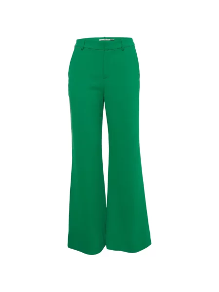 Pantaloni Alice + Olivia din crep verde