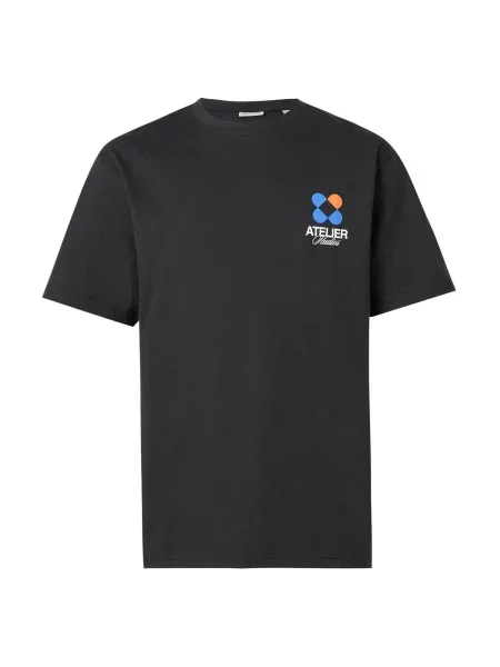Only & Sons Tricou ONSFRED azur / verde jad / negru alb