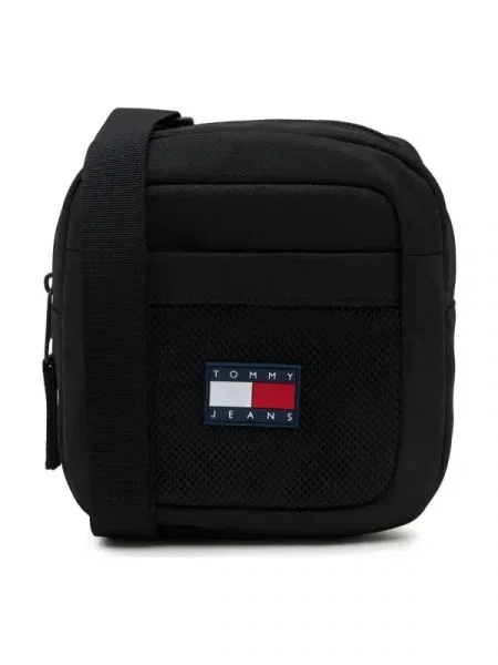 Tommy Jeans Geantă reporter TJM HYBRID negru