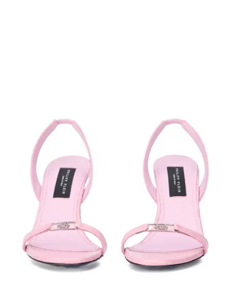 Sandale Philipp Plein cu imagine roz