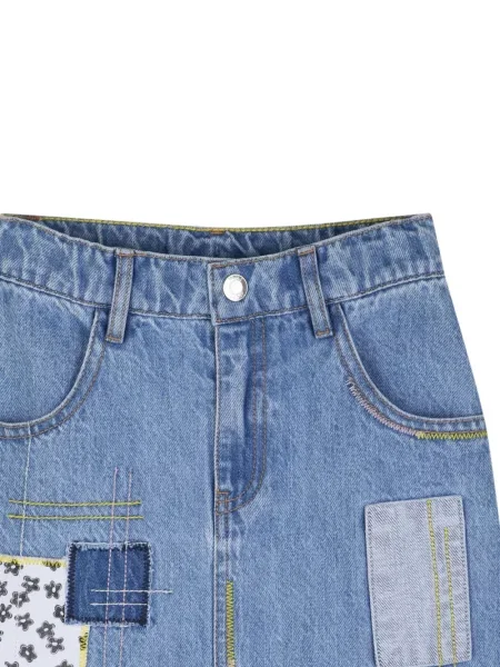 Spódnica jeansowa dziecięca Marc Jacobs niebieska