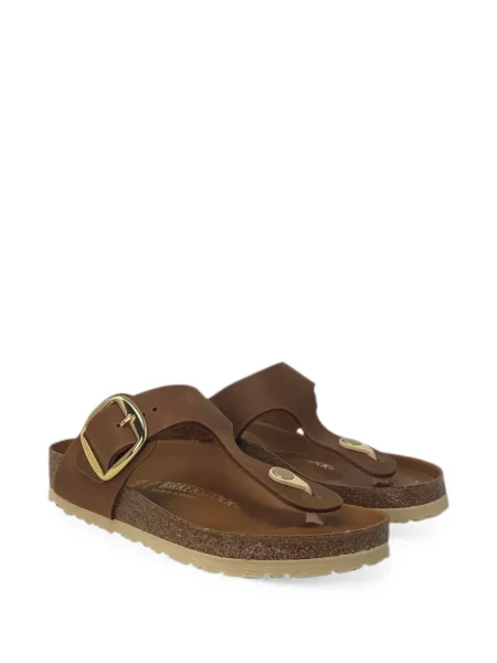 Sandale Birkenstock cu cataramă maro