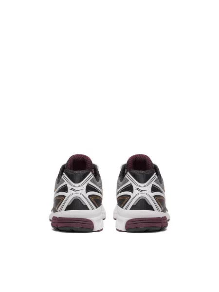 Sneakerși Saucony cu șireturi din dantelă gri