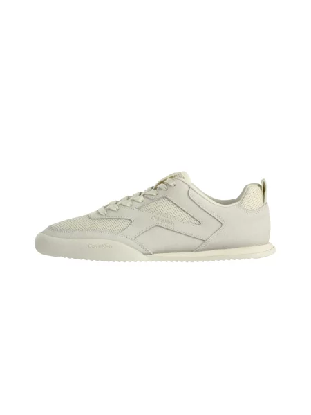 Sneakerși Calvin Klein de lână alb