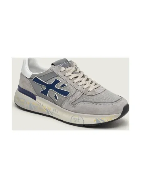Premiata Sneakers MICK | piele întoarsă gri