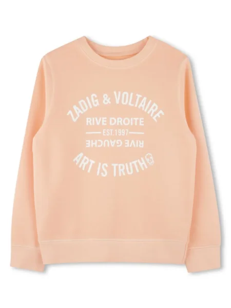 Bluza dziecięca Zadig & Voltaire różowa