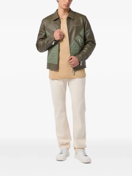 Geanta de piele Billionaire verde