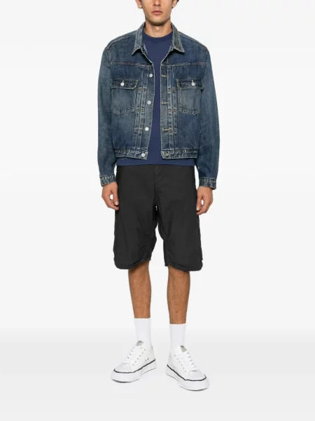 Pantaloni scurți cargo Visvim negru