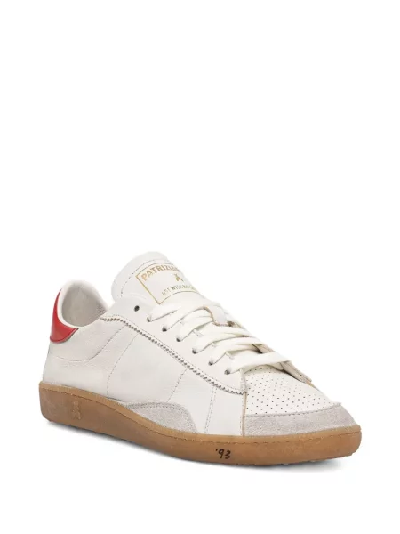 Sneakerși Patrizia Pepe din piele alb