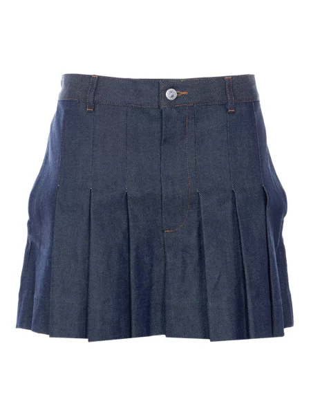 Spódnica mini A.p.c. niebieska