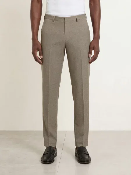 Hugo Oblekové Kalhoty Hesten Extra Slim Fit medium beige béžové