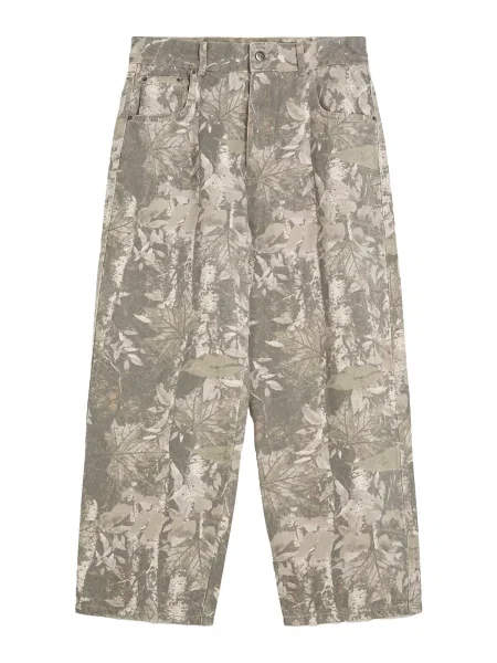 Bershka Jeans ecru / deschis / maro deschis / kaki bej