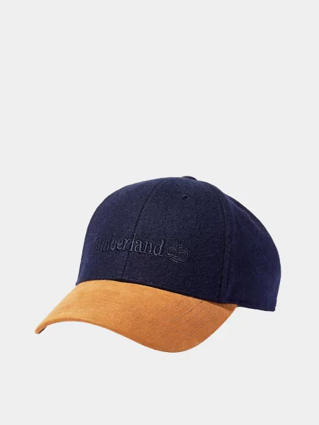 Timberland Wool-Blend Baseball Кепка синій