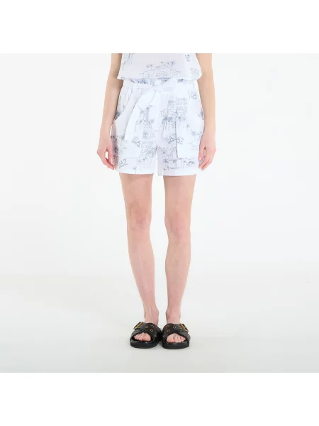 Σορτς Emporio Armani Train Costa Shorts Fancy White Embro M λευκό