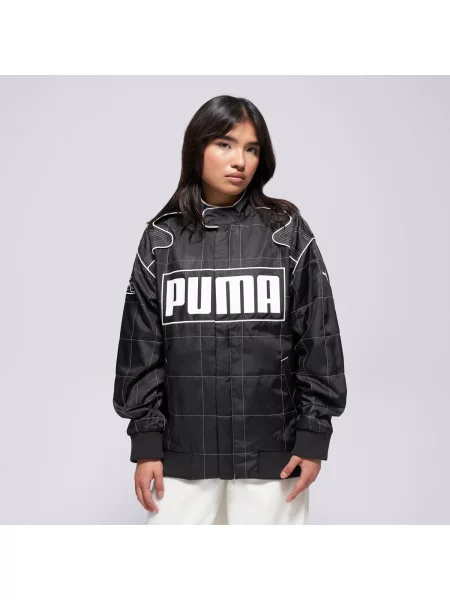 Puma Kurtka Relaxed Racer Jacket czarna