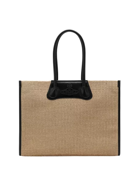 Shopperka Vivienne Westwood beżowa