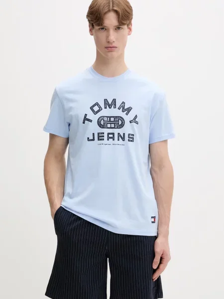 Tommy Jeans tričko modré