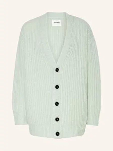 Jil Sander Kardigan Oversize Z Moheru gruen