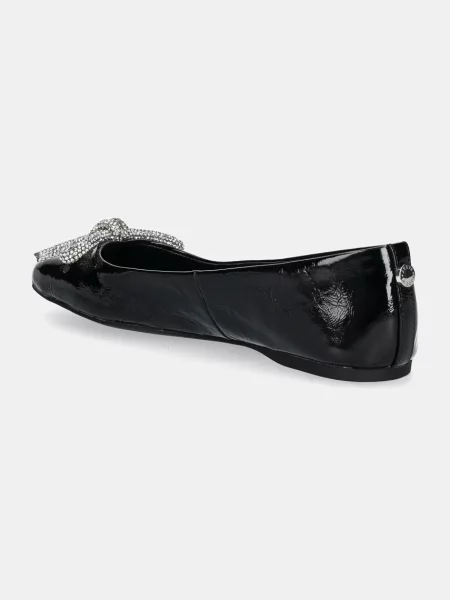 Bőr félcipő Steve Madden fekete