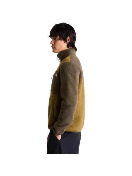Pánska fleecová mikina The North Face Yumiori Full Zip caraway seed/ne zelená