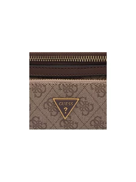 Torbica za okrog pasu﻿ Guess Vezzola Smart Mini Bags HMEVZL bež
