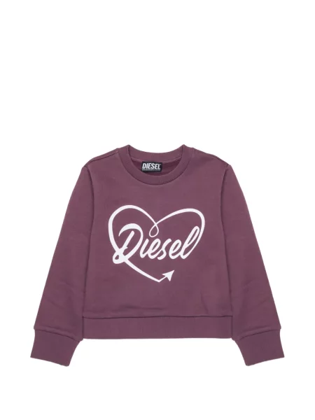 Sweter dziecięcy Diesel fioletowy